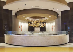 Carved Cast Bamboo Glass Panels