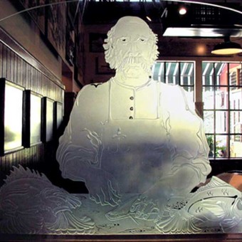 The Fish Monger  Partition Panel for restaurants in San Francisco